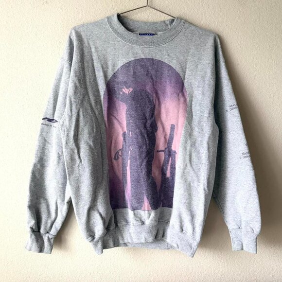 Post Malone 2020 Tour Vintage Hanes Crewneck Sweatshirt Adult Small - Picture 1 of 5